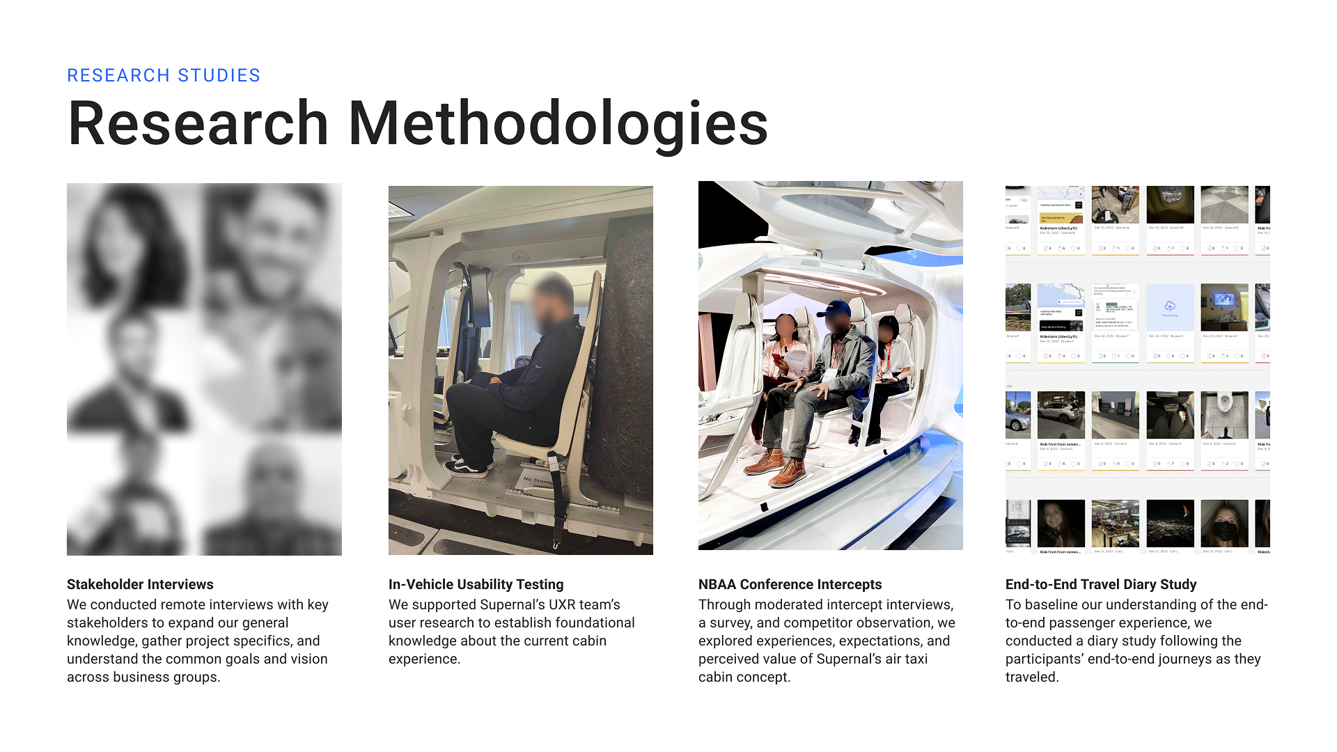 person sitting in a vehicle gaming chair holding a gaming steering wheel, looking at a screen showing a blurred prototype of the display